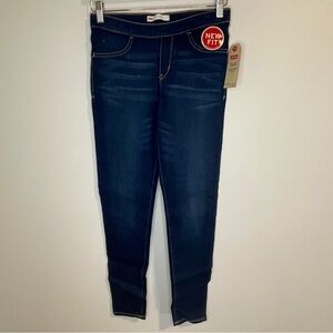 Levi's Blue Pull on Leggings with Stretch Fit